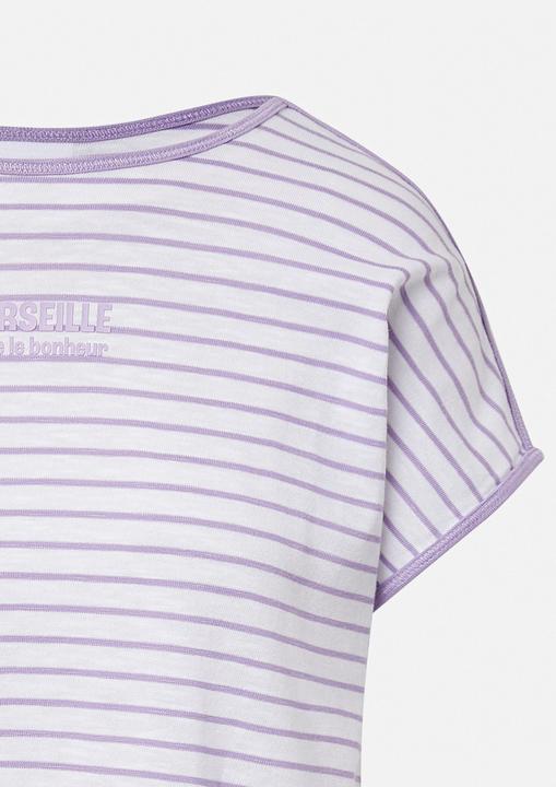 Produktbild Comma T-Shirt Gestreiftes T-Shirt aus Baumwollmix (34)