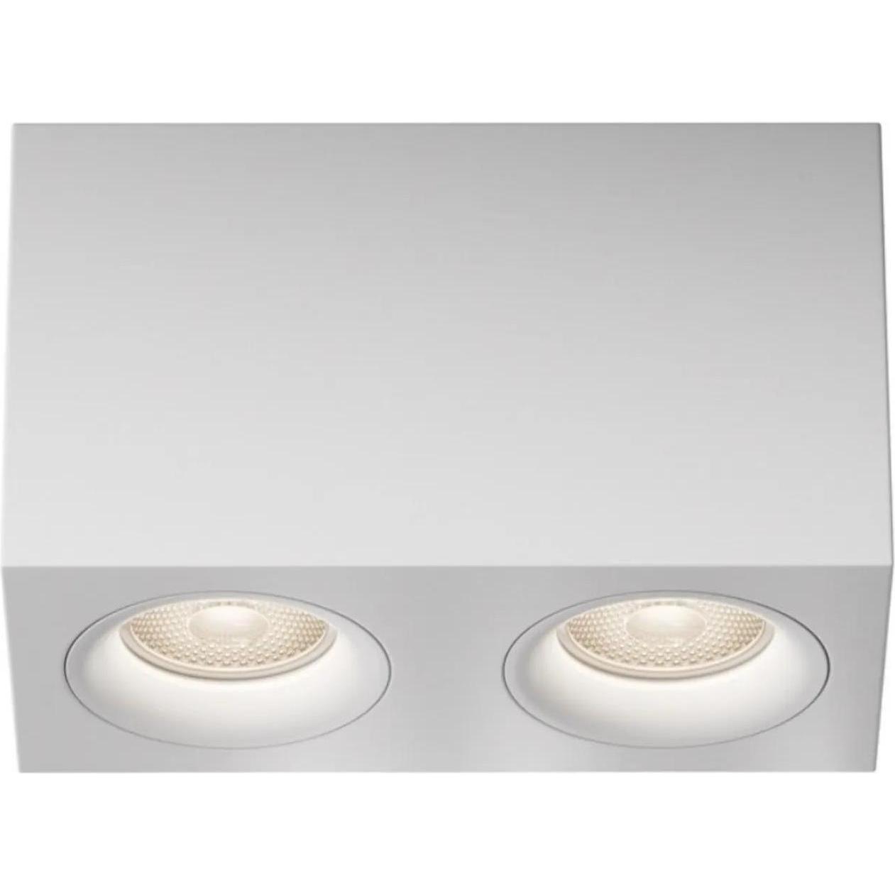 Maytoni, Wandleuchte + Deckenleuchte, Slim Deckenleuchte, Deckenlampe 2x GU10 Weiss (GU10)