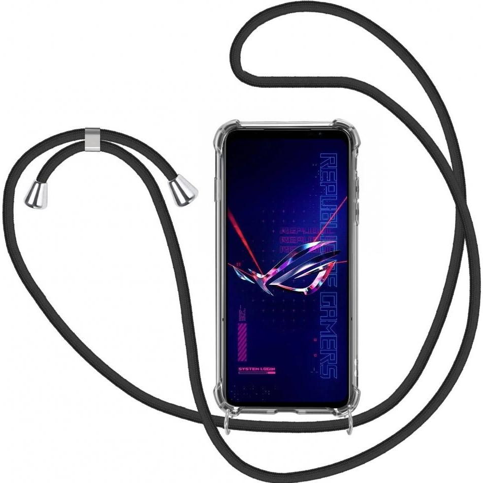 Screenguard Asus ROG Phone 6 Pro Loopster Necklace Hülle, Handykette, Transparent