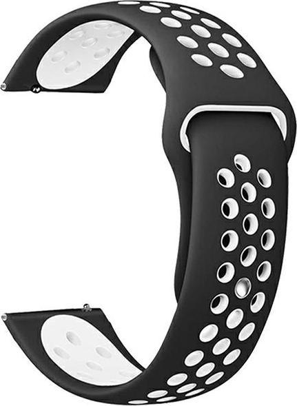 Immagine prodotto Beline pasek Watch 22mm Sport Silicone czarno-biały nero/bianco box (22 mm, Materiale sintetico, Silicone)
