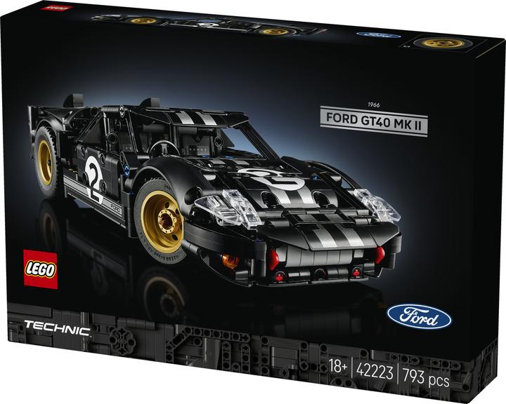 Image du produit LEGO 1966 Ford GT40 MKII Rennwagen (42223, LEGO Technic)