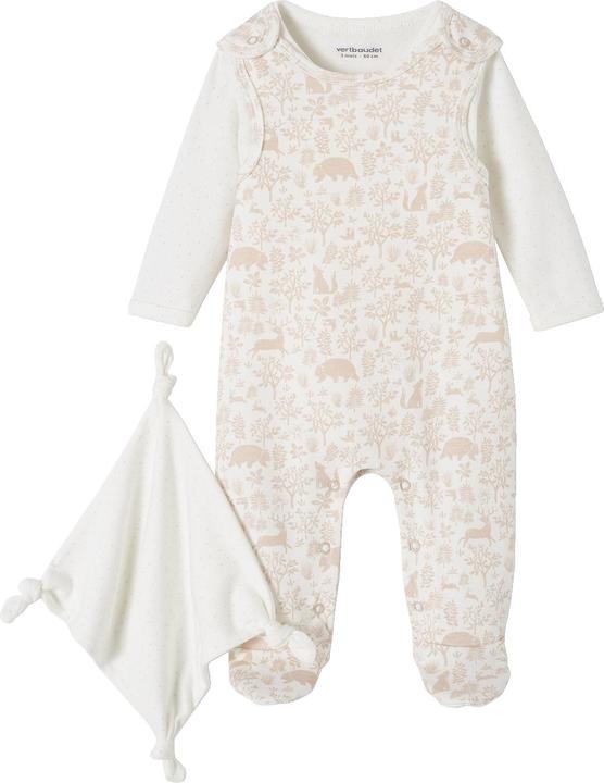 Immagine prodotto Vertbaudet Baby-Set: Strampler, Body & Schmusetuch, Bio-Baumwolle Oeko-Tex (68)