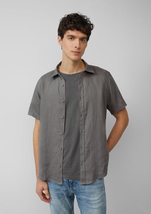 Image du produit S.Oliver Hemd Regular Fit: Leichtes Kurzarmhemd aus 100% Leinen (3XL)