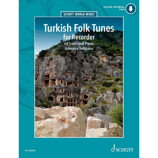 Thumbnail - Turkish Folk Tunes for Recorder, Sachbücher von Valentina Bellanova
