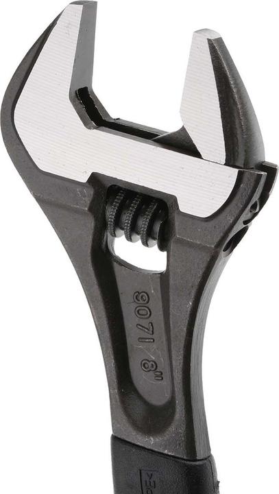 Produktbild Bahco ERGO 27-mm-Rollgabelschlüssel mit Zentralmutter und Gummigriff, phosphatiert, 208 mm (27 mm)