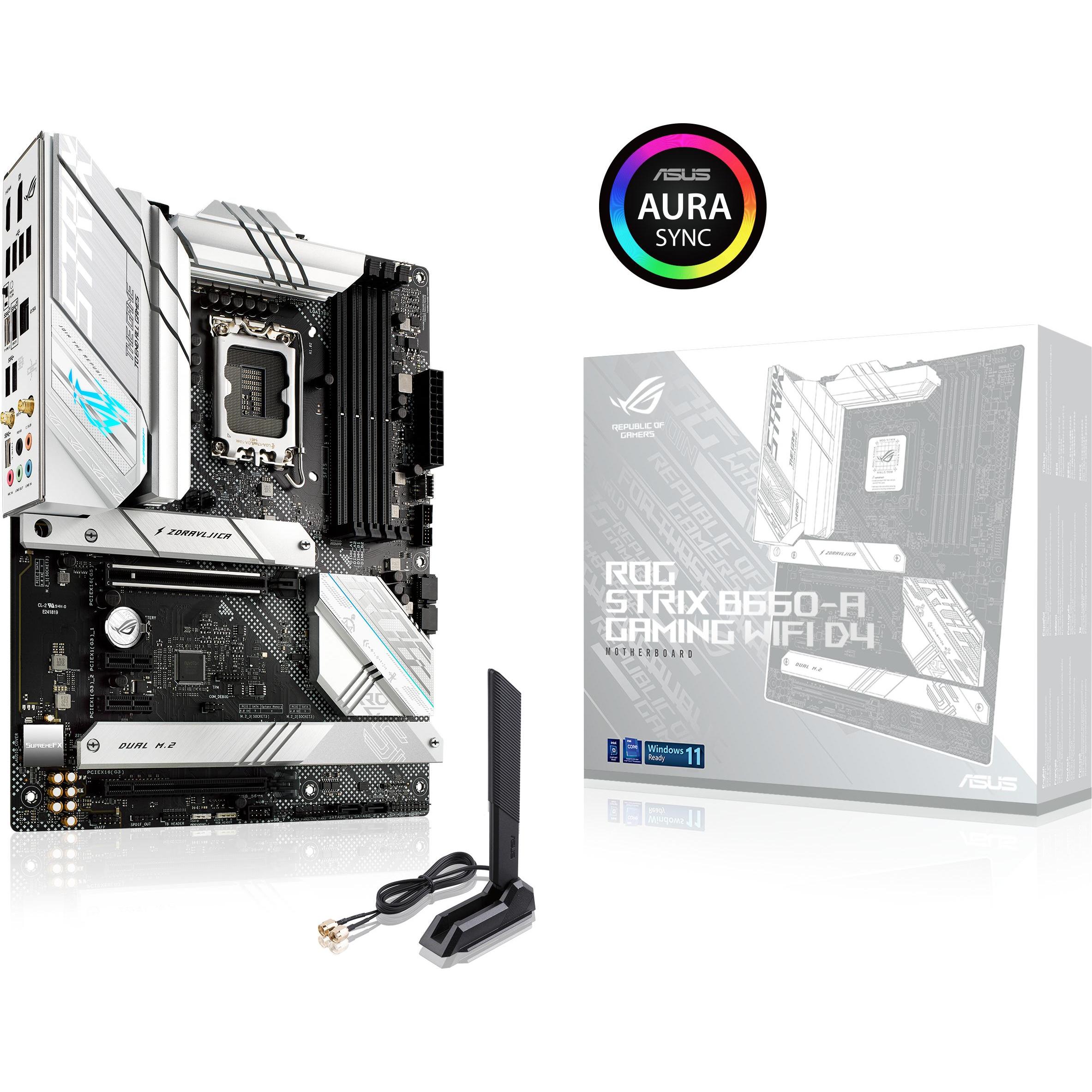 Thumbnail - ASUS ROG STRIX B660-A GAMING D4 (LGA 1700, Intel B660, ATX), Mainboard