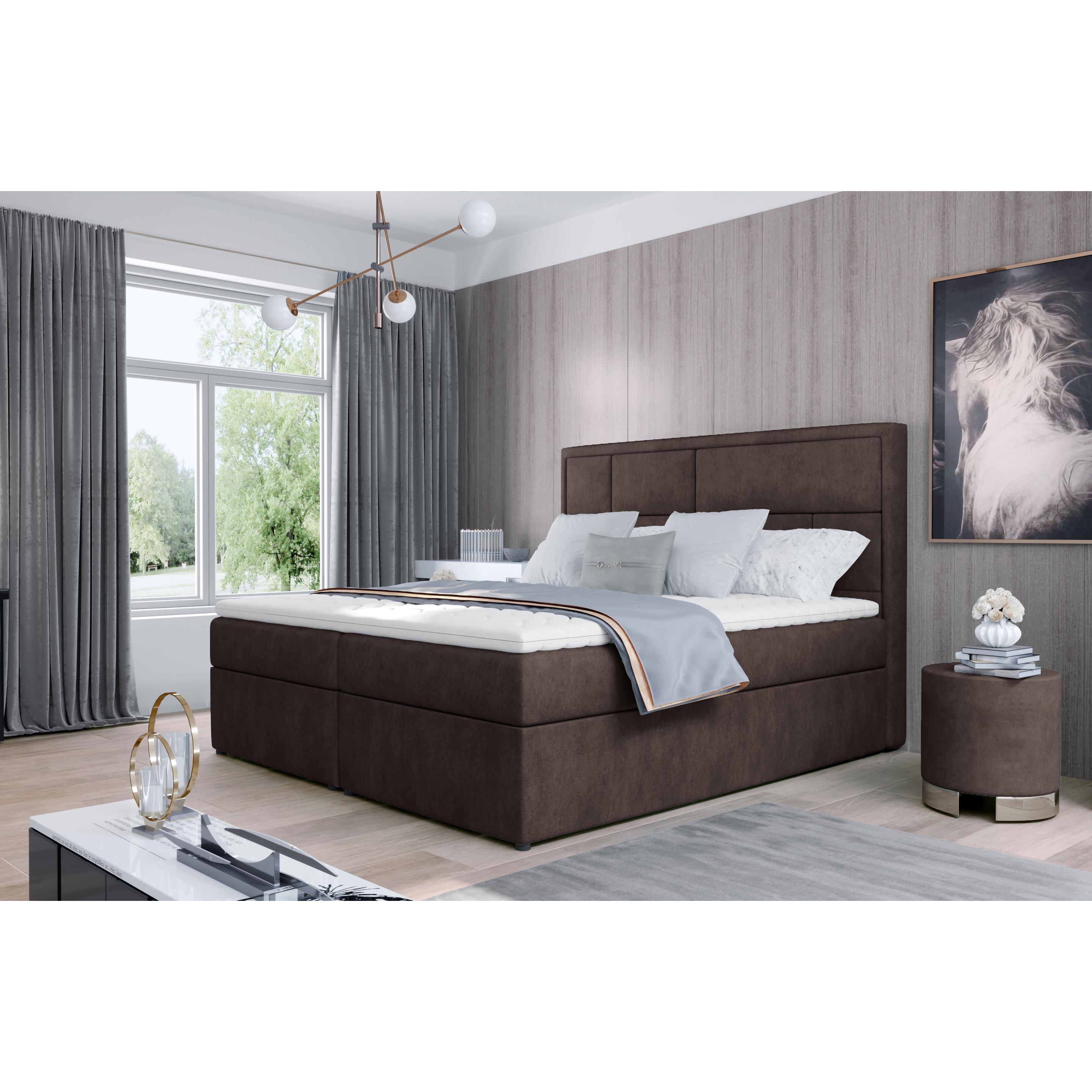 ELTAP, Boxspringbett, Meron mit Stauraum (160 x 200 cm)