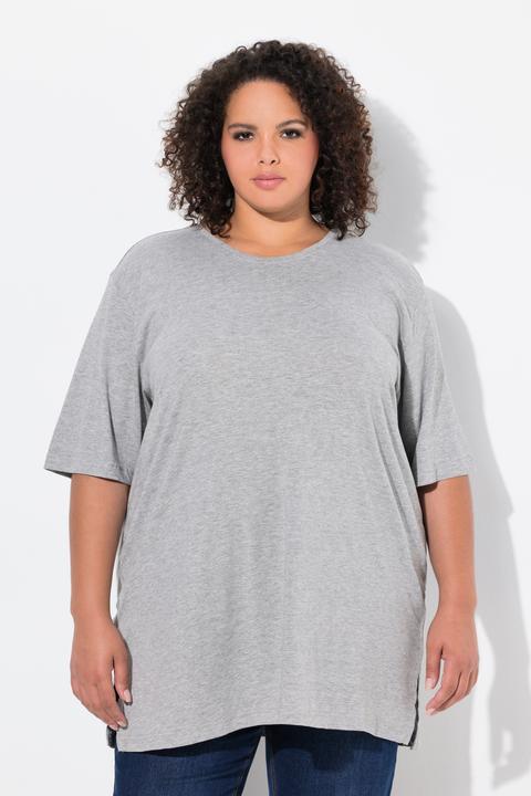 Produktbild Ulla Popken T-Shirt, Rundhalsausschnitt, Relaxed, Halbarm (50, 52)