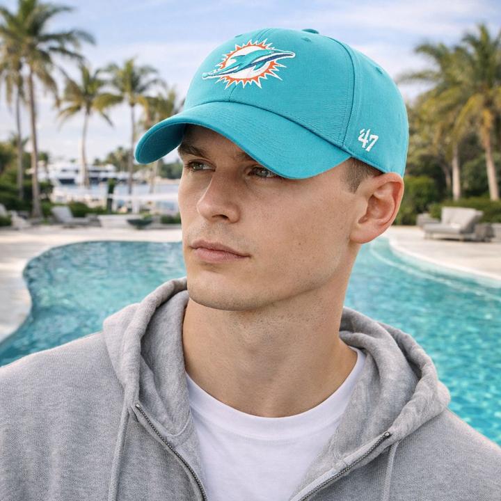 Produktbild 47 Brand Strapback Cap - Legend Miami Dolphins Neptune (One Size)
