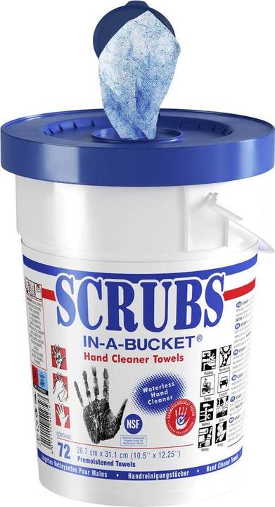 Image du produit Scrubs Lingettes nettoyantes antibactériennes (72 pcs)