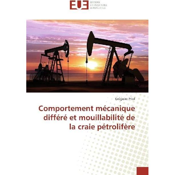 Comportement mécanique différé et mouillabilité de la craie pétrolifère, Fachbücher von Grégoire Priol