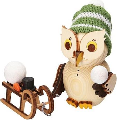 Produktbild Kuhnert Mini Eule mit Schlitten 37323