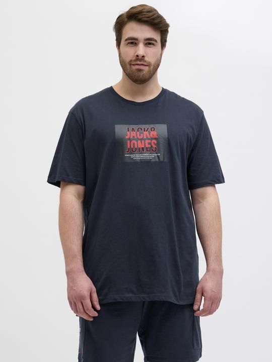 Actual product image Jack & Jones Plus Size Logo T-shirt T-shirt (4XL)