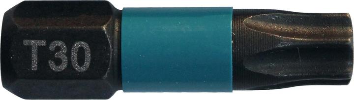 Actual product image Makita T-bit 30 length 25 mm, 2 pieces (Hexagon socket TX M30)