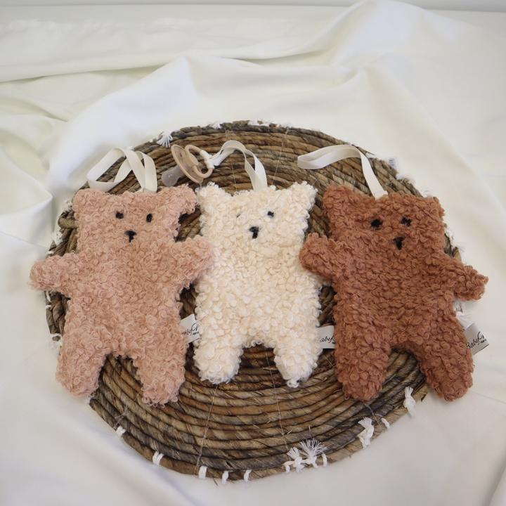 Produktbild Baby-Nest Schnullertuch Teddy Cream