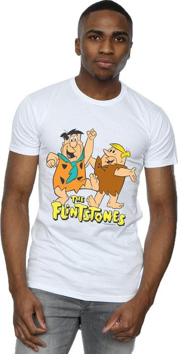 Actual product image The Flintstones Mens Fred And Barney T-Shirt (4XL)