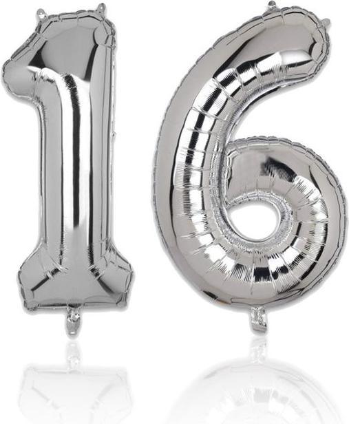 Palloncino in Foil 40 cm - n.9 Argento all'ingrosso