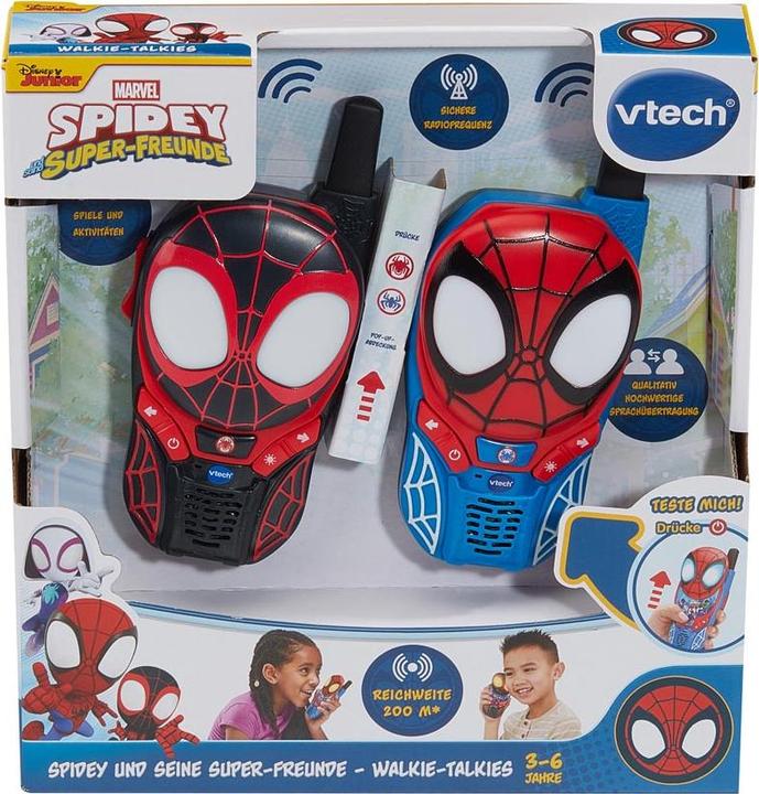 Actual product image VTech Spidey und seine Super-Freunde - Walkie-Talkies (German, 3 - 6 years)