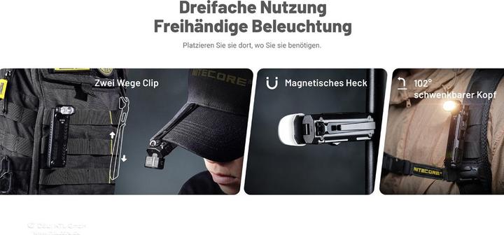 Produktbild Nitecore EDC09 (10.80 cm, 1600 lm)