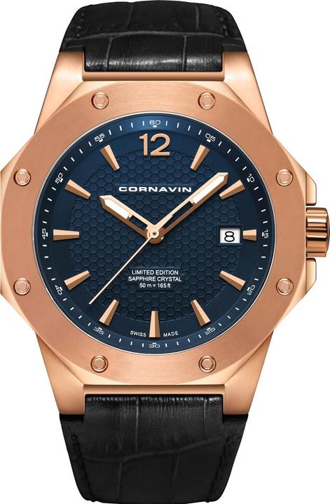 Immagine prodotto Cornavin Centro 3-H (Orologio da polso analogico, 41 mm)