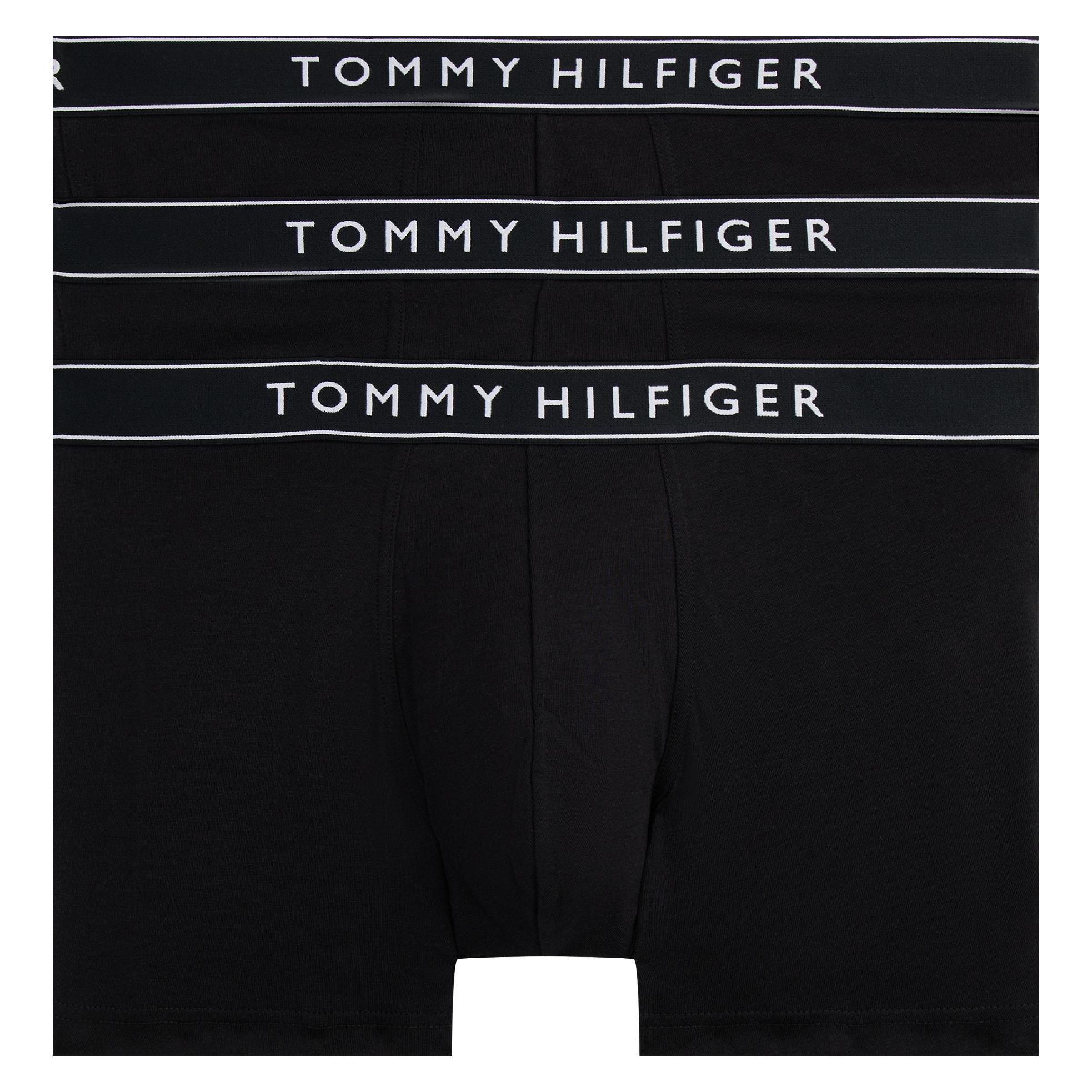 Tommy Hilfiger, Herren, Unterhosen, Trunk, Rot, (S, 3er Pack)
