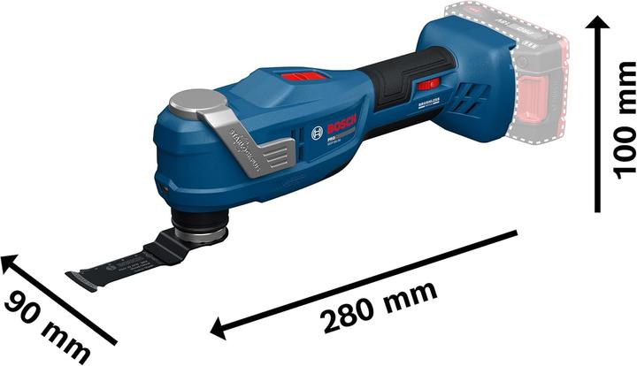 Produktbild Bosch Professional GOP 18V-30 (Multifunktionswerkzeug)