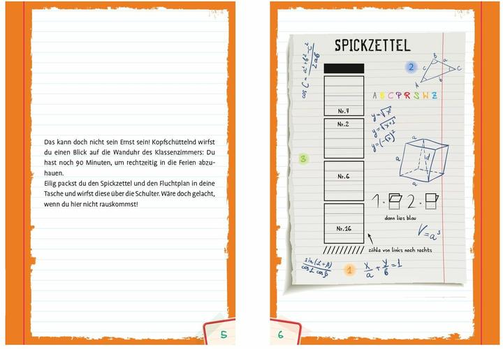 Actual product image Escape from school - The exciting Escape game for kids (German, 1 - 4 Players)