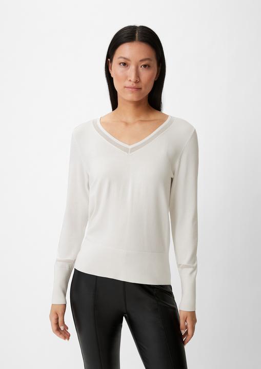 Actual product image Comma Strickpullover Longsleeve aus Viskosemix (34)