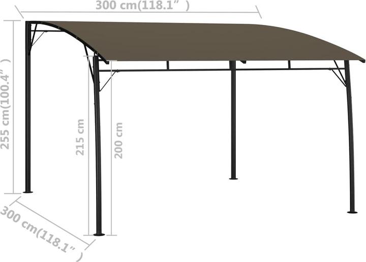 Produktbild vidaXL Yoki (300 cm, 300 cm)