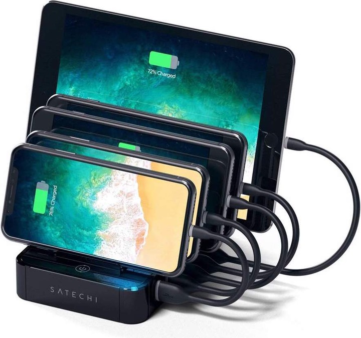 Actual product image Satechi 5-Port USB Charging Station Dock (10 W)