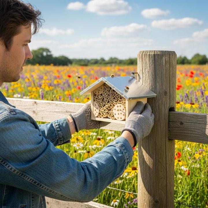 Actual product image Relaxdays bee box (Wild bees)