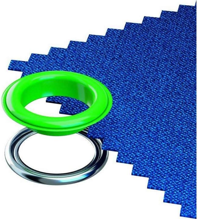 Immagine prodotto Prym Occhielli con dischi MS, colore verde chiaro-argento 11 mm, 20 pezzi.