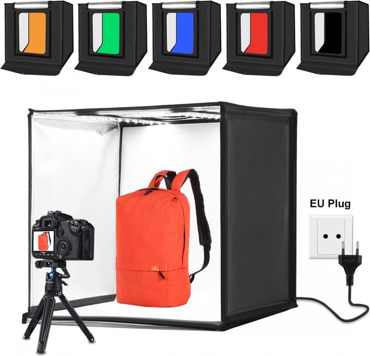 Immagine prodotto Puluz Foto Studio Box 60 cm con illuminazione LED integrata (Casella di registrazione)