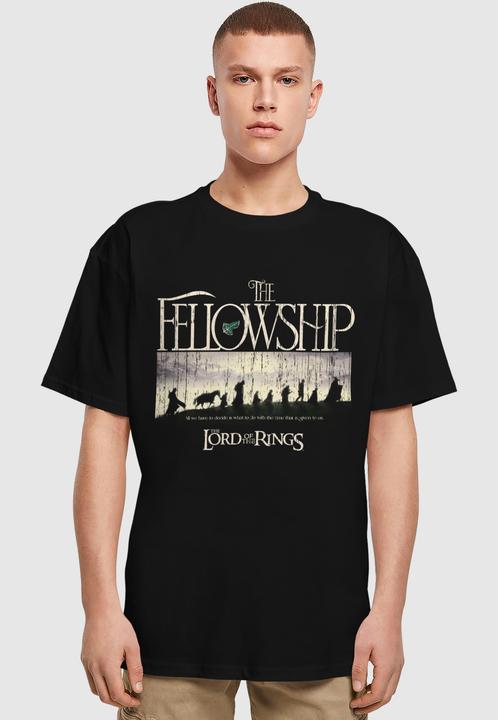 Image du produit Merchcode Lord of the Rings - Fellowship Heavy Oversize Tee - 205643 (XXL)