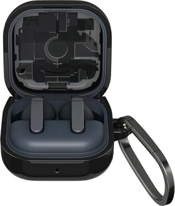 Actual product image Spigen - Ultra Hybrid Zero One (ACS11201) - Samsung Galaxy Buds 4 / Buds 4 Pro - Black