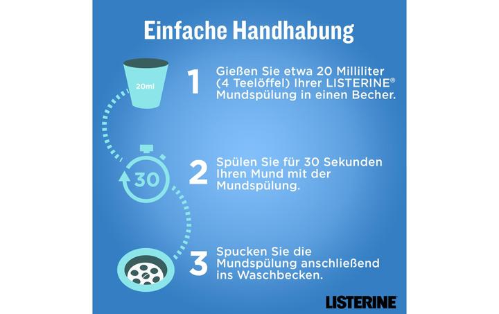 Image du produit Listerine Total Care (500 ml, Bains de bouche)
