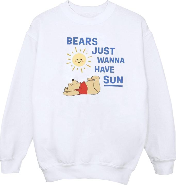 Immagine prodotto Disney Winnie The Pooh Bears Just Wanna Have Sun Felpa Donna (L)