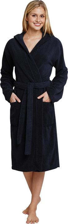 Produktbild Schiesser Essentials Bademantel mit Kapuze (S)