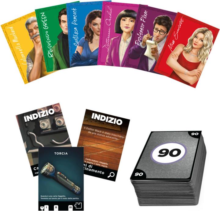 Actual product image Hasbro Cluedo Escape Il Tradimento A Villa Tudor Refresh (Italian)