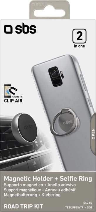 Produktbild SBS Road Trip-Kit: Magnethalterung und Klebering