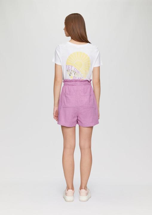 Actual product image S.Oliver Hose Hose aus Leinenmix mit elastischem Bund und Tunnelzug (32)