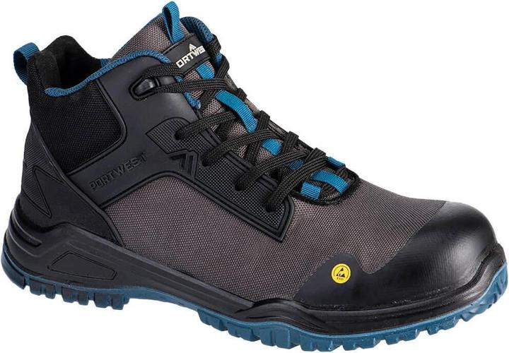 Actual product image Portwest Unisex Adult Bevel Composite Toecap Mid Boots (S3, 47)