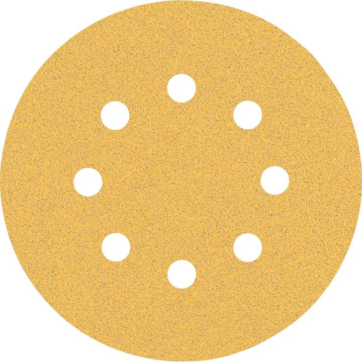 Immagine prodotto Bosch Professional Zubehör EXPERT C470 Carta abrasiva a 8 fori per levigatrici rotorbitali, 125 mm, G 80, 50 pezzi. (80)
