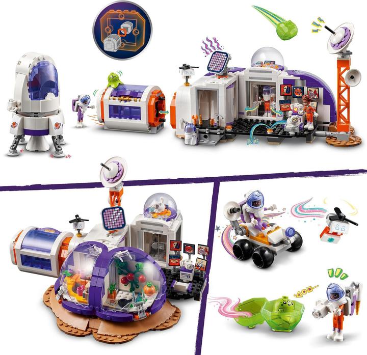 Image du produit LEGO 42605 Base spatiale martienne avec fusée (42605, LEGO Friends)