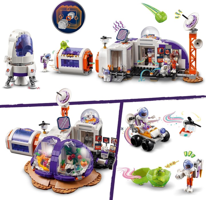 Image du produit LEGO 42605 Base spatiale martienne avec fusée (42605, LEGO Friends)