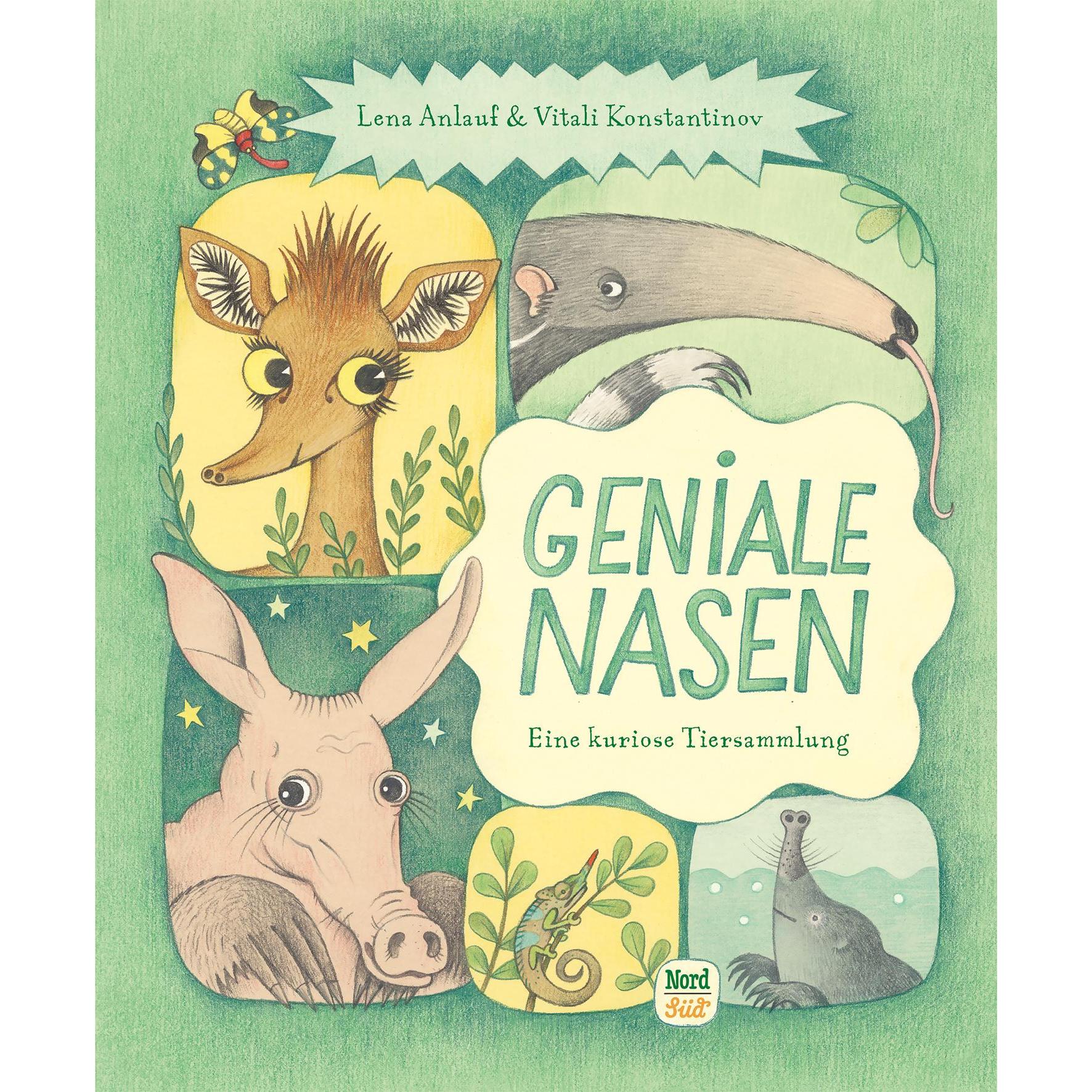 Geniale Nasen, Kinderbücher von Lena Anlauf, Vitali Konstantinov