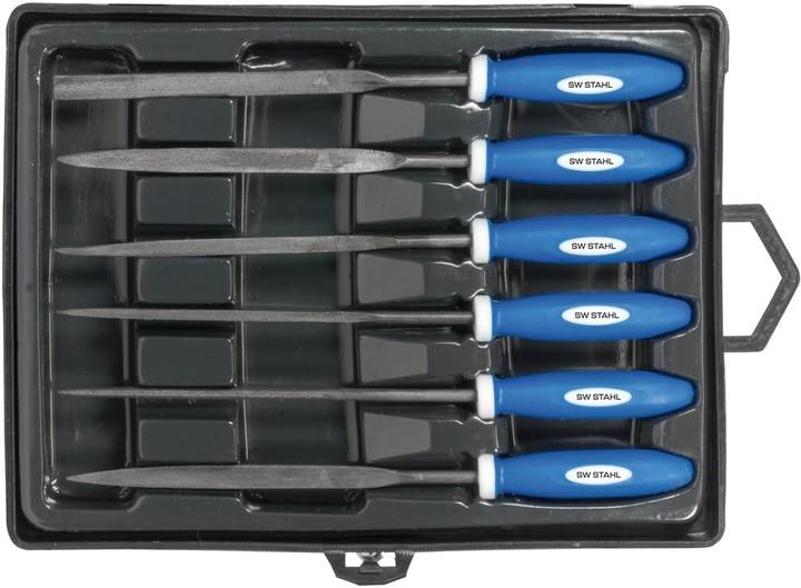 Actual product image SW-Stahl 93706SB Wrench file set I 5-piece I 300 mm I Wrench file set I File set I for me