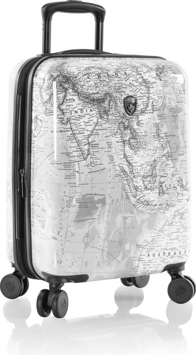 Produktbild Heys Journey Fashion Spinner -matkalaukku, mustavalkoinen kartta (49 l, Handgepäck (bis 50l))