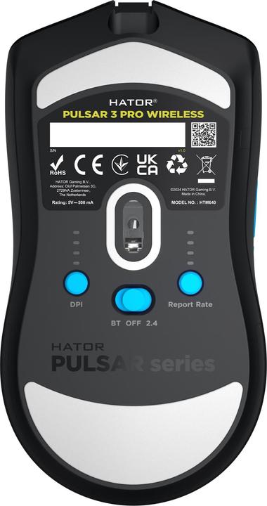 Actual product image Hator Pulsar 3 PRO Wireless (Cable)