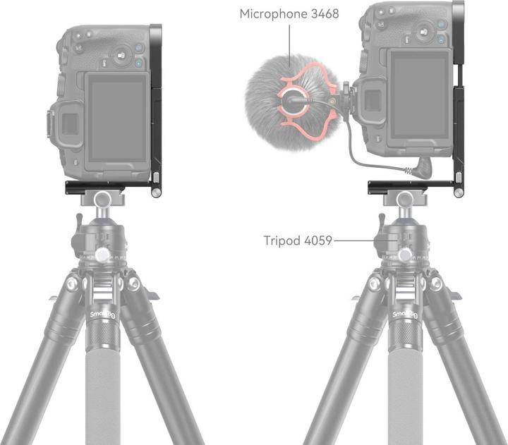 Produktbild SmallRig 4211 Foldable L Bracket for Canon EOS R8 (Diverses Video Zubehör)